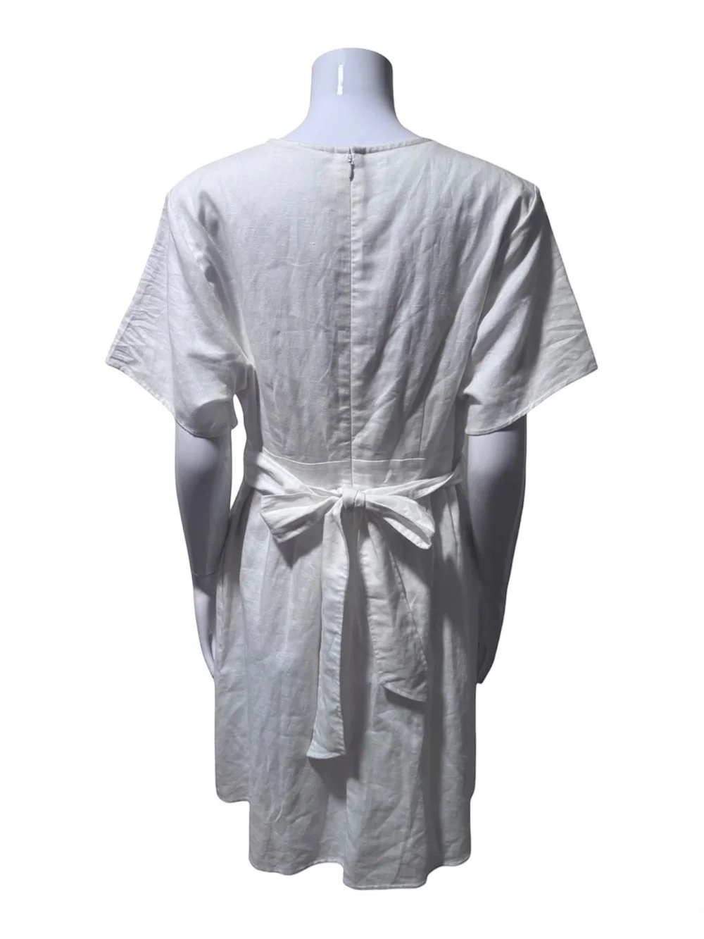 NEW GAP Kimono Sleeve Linen Blend Dress Size 12